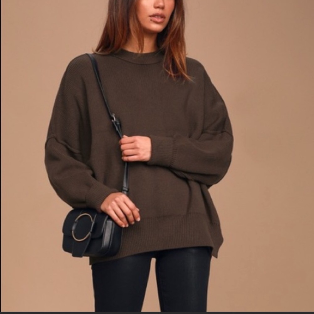 NEW Free People Easy Street Tunic Sweater